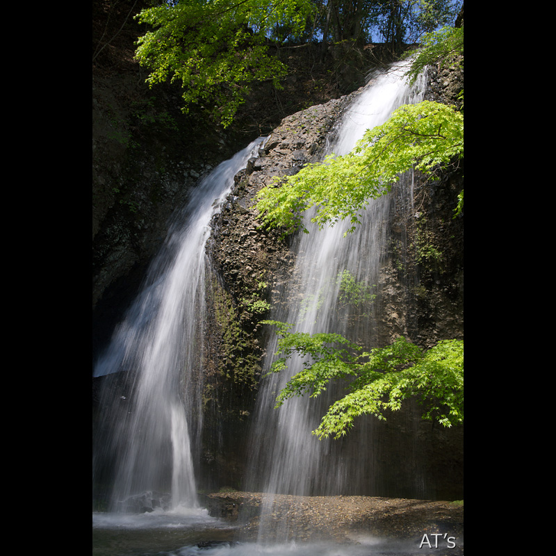 月待の滝／袋田の滝と周辺の滝