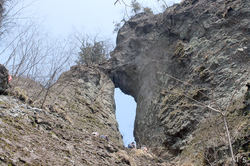 第二石門／妙義山石門、奇岩群
