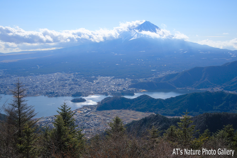 破風山付近から／富士五湖周辺の山から富士山展望